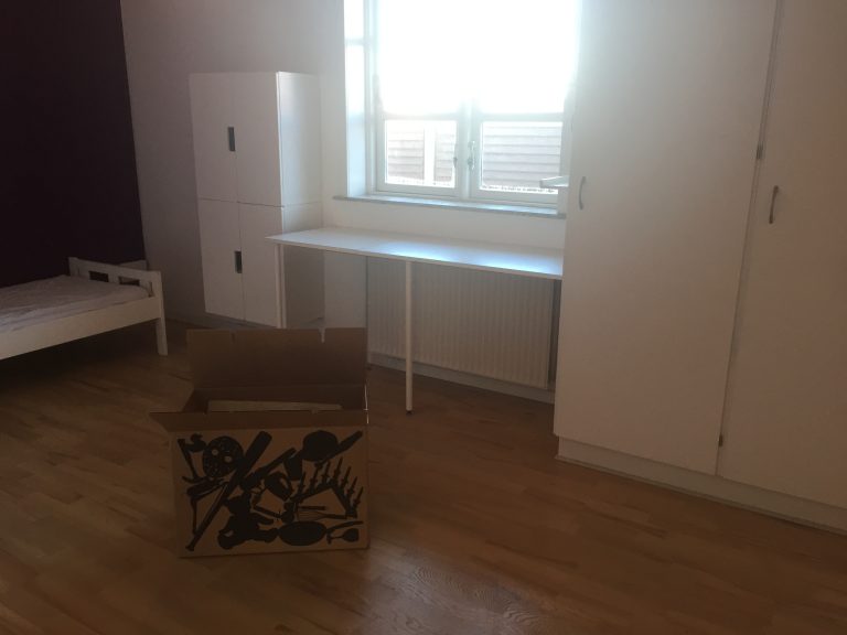 Udlejning af vores hjem.